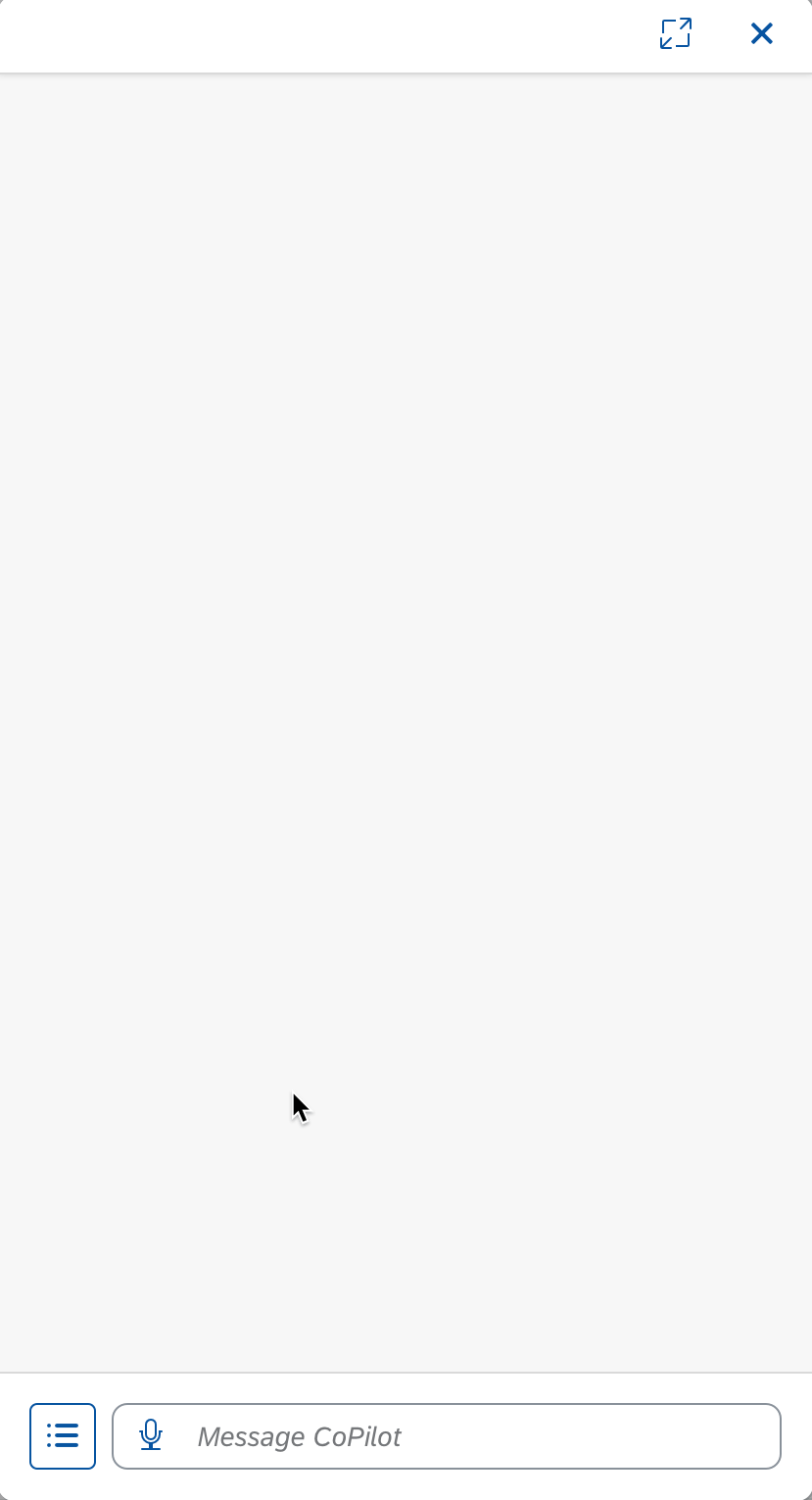 Static menu component